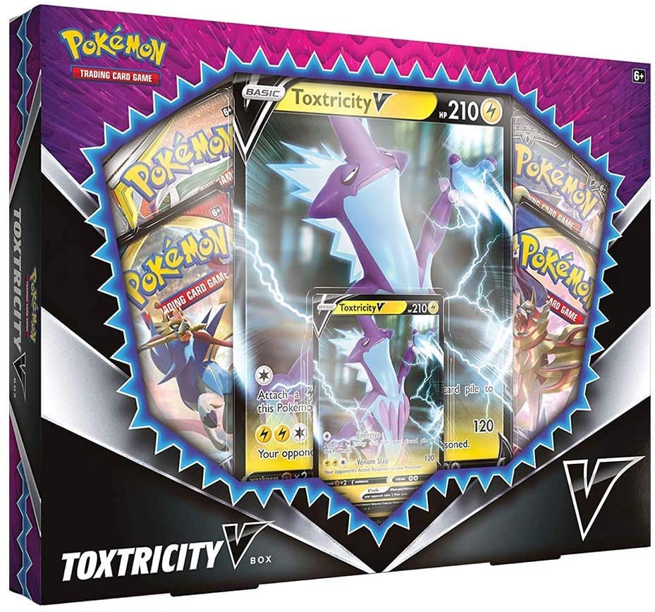 Box Pokémon Coleção Toxtricity V