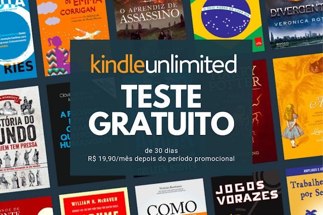Kindle Unlimited – 30 DIAS GRÁTIS