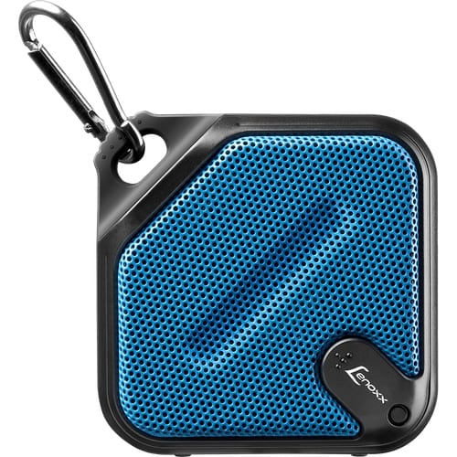 Caixa de Som Speaker Antirespingo Azul BT501 Lenoxx