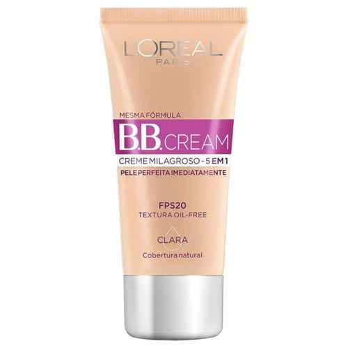 BB Cream Dermo Expertise Base Clara 30ml, L’Oréal Paris, Claro