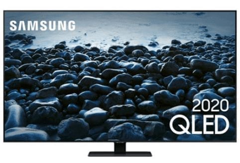Smart TV 4K Q80T 2020 Samsung QLED 75″ com Modo Game, Modo Ambiente 3.0, Sincronia Sonora e Wi-Fi – QN75Q80TAGXZD