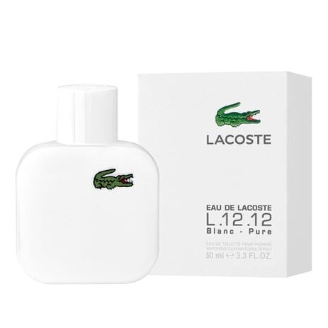 Eau De Lacoste L.12.12 Blanc – Pure Lacoste – Perfume Masculino – Eau de Toilette
