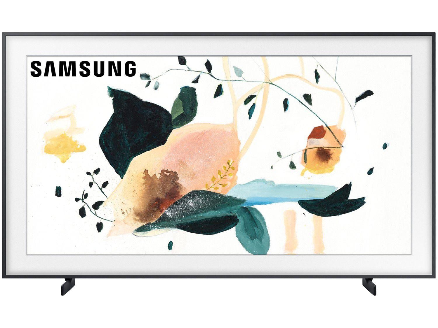 Smart TV QLED 55″ UHD 4K Samsung The Frame QN55LS03T Modo Arte, Modo Ambiente 3.0, Molduras Customizáveis, Única Conexão e Suporte No-Gap – 2020