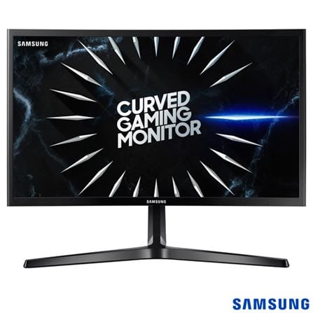 Monitor Gamer Curvo Samsung 24″, FHD, 144 Hz,HDMI, DP, Freesync, Preto, Série CRG50 – LC24RG50FQLMZD