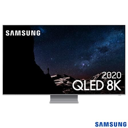 Samsung Smart TV QLED 8K Q800T 65″, Processador com IA, Borda Infinita, Alexa built in, Som em Movimento