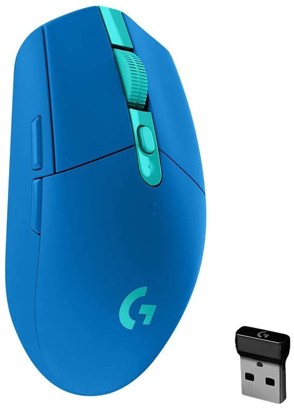Mouse Gamer Sem Fio Logitech G305 LIGHTSPEED com 6 Botões Programáveis e Até 12.000 DPI – Azul