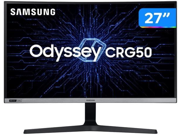 Monitor Gamer Samsung LC27RG50FQLXZD 27” LED – Curvo Widescreen Full HD 4ms