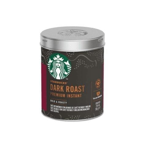 Café Solúvel Starbucks Dark Roast – Lata 90g