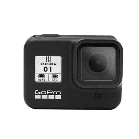 Câmera GO PRO HERO 8 1080p + 64GB + Bateria Extra + Apoiador + Prendedor de Cabeça