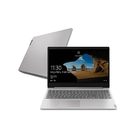 Notebook Lenovo Ultrafino ideapad S145 i5-1035G1, 8GB 1TB Windows 10 15.6″ Dolby Audio Design Leve e Compacto, Prata