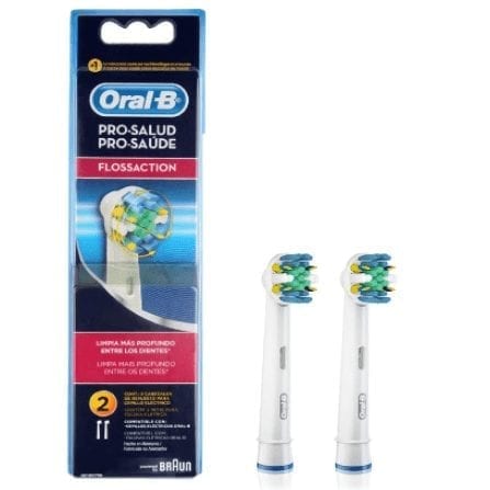 Refil Para Escova Elétrica Oral-B Flossaction – 2 Unidades, Oral-B