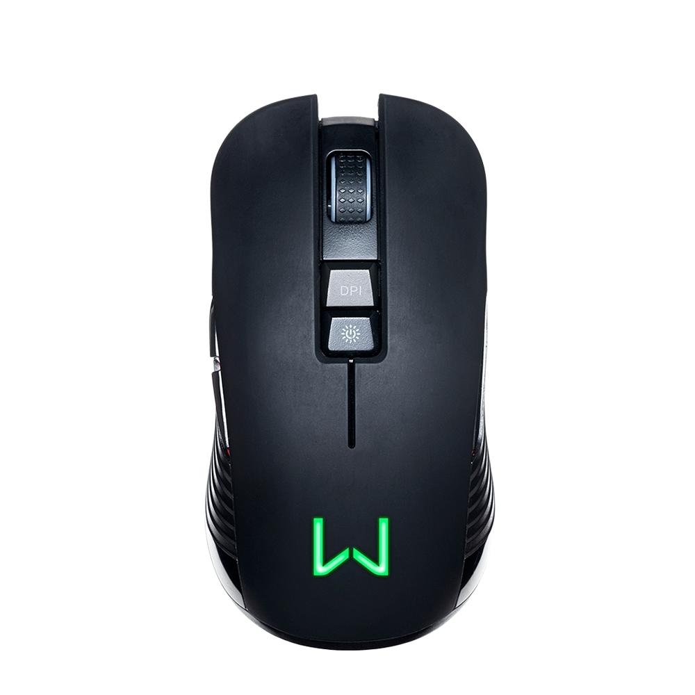 Mouse Sem Fio Gamer Warrior, 3600DPI, LED, 7 Botões – MO280