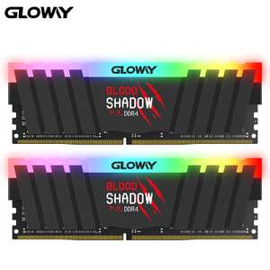 MEMÓRIA RAM GLOWAY DDR4 2×8 (16GB) 3000MHz RGB