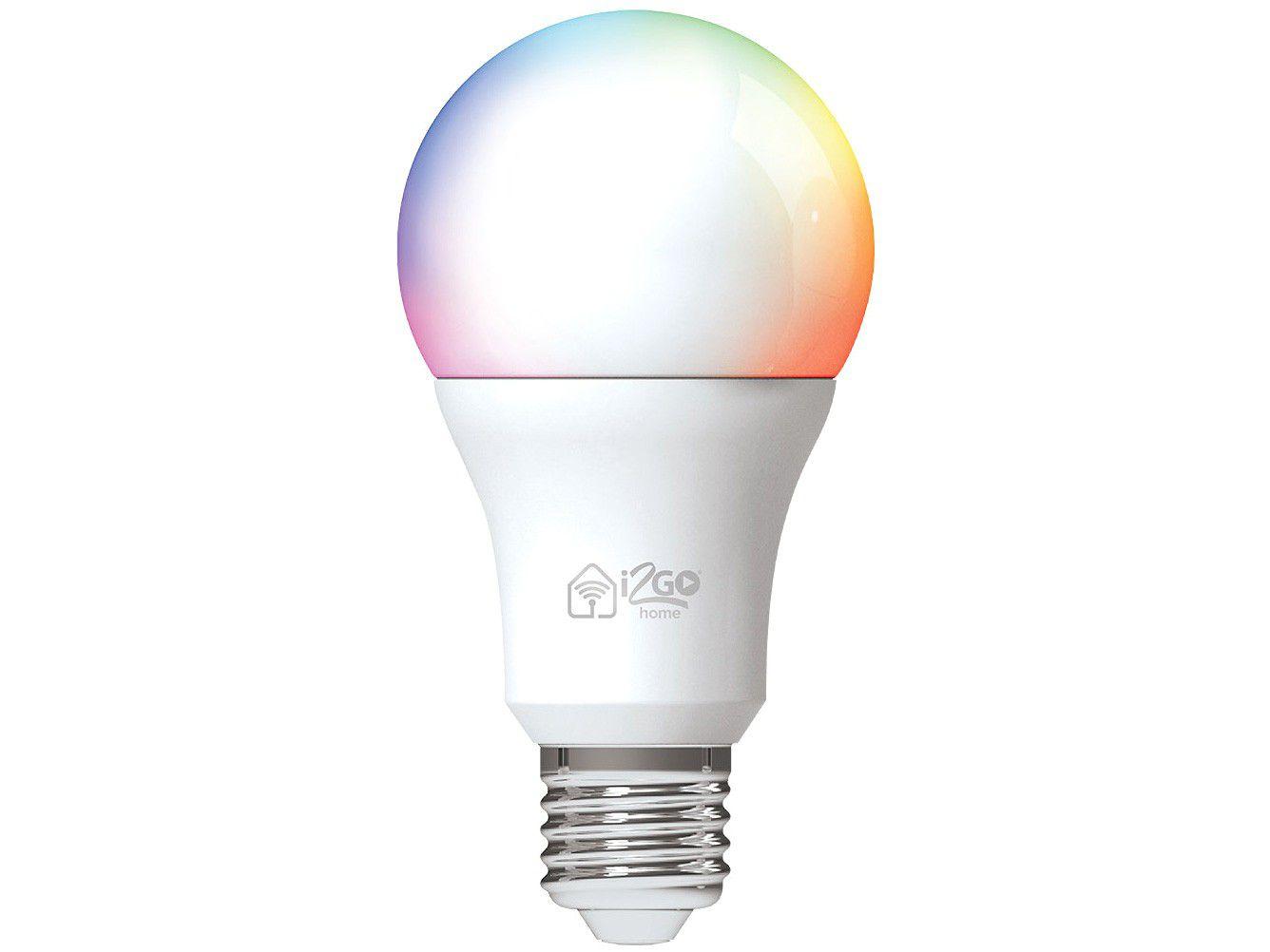 Lâmpada Inteligente Smart Lamp I2GO Home Wi-Fi LED 10W Bivolt – Compatível com Alexa