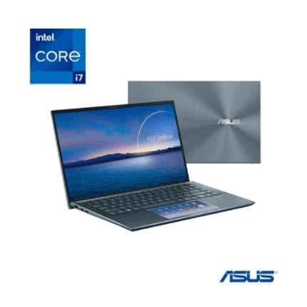 Notebook Asus ZenBook, Intel® Core™ i7 1165G7, 8GB, 512GB, Tela 14″, Intel Iris Xe, Cinza Escuro – UX435EA-A5072T