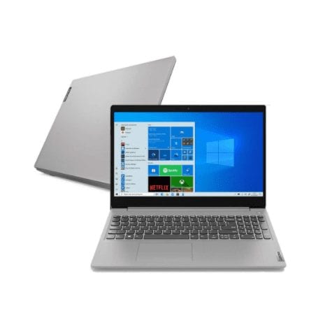 Notebook Lenovo Ultrafino IdeaPad 3i, Intel Core i5-10210U, 8GB RAM, 256GB SSD, Windows 10, 15.6″, Prata