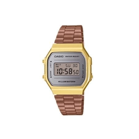 Relógio de Pulso Casio Vintage Feminino Digital A168WECM-5DF