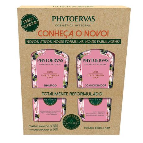 Phytoervas Cabelos Lisos Kit Shampoo + Condicionador