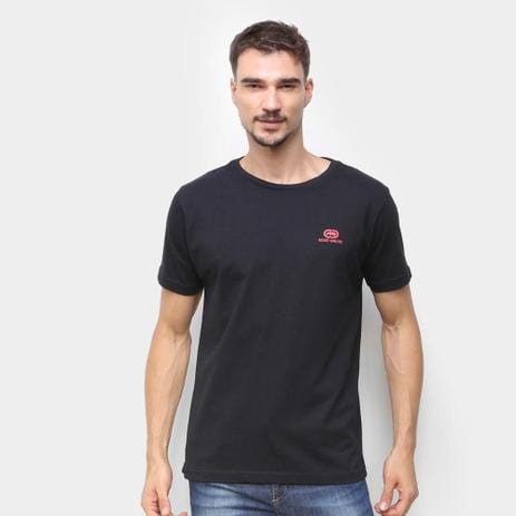 Camiseta Ecko Fashion Mescla Masculina – Preto