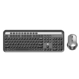Kit Teclado + Mouse Sem Fio HP CS500 Preto – Layout ABNT2 Frequência de Banda ISM Mouse 1600 DPI – 5RB19PA