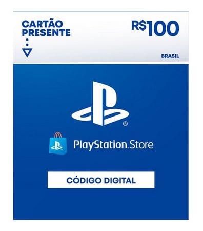 R$100 PlayStation Store – Digital Gift Card