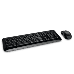 Teclado E Mouse Sem Fio Desktop 850 Usb Preto Microsoft – PY900021