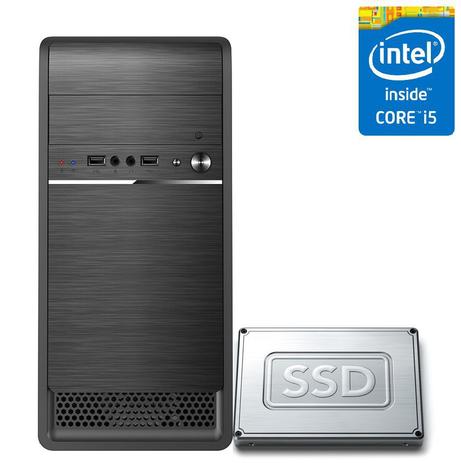 Computador PC CPU Desktop Intel Core i5 8GB SSD 240GB CorPC Fast