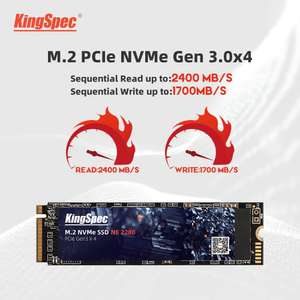 M.2 NVMe SSD 512GB – KingSpec [Novos Usuários]