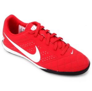 Chuteira Futsal Nike Beco 2 – Vermelho+Branco