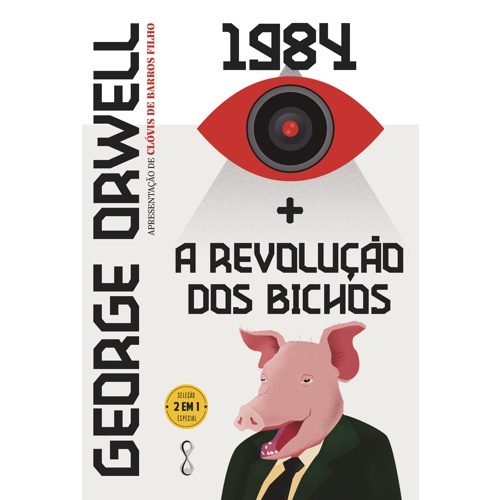 George Orwell: 1984 + A revolução dos bichos: 2 em 1 Capa comum – 20 março 2021