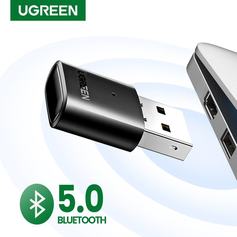 UGREEN USB Bluetooth 5.0 Transmissor e Receptor 4.0