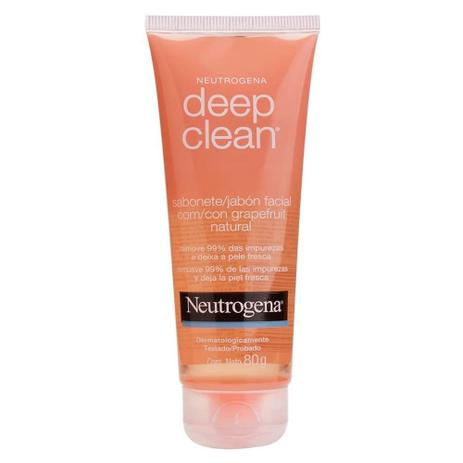 Sabonete Facial Deep Clean Grapefruit Neutrogena 80 g