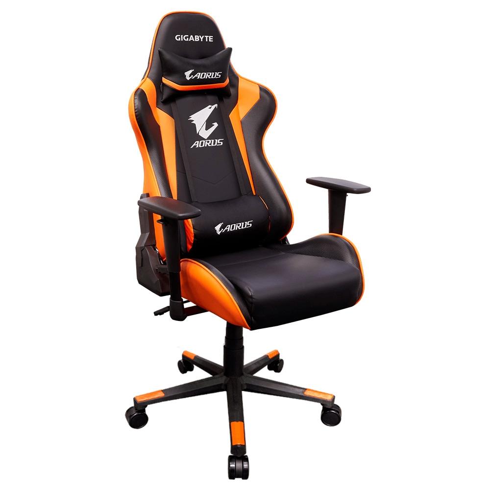 Cadeira Gamer Gigabyte AORUS AGC300 Black/Orange – GP-AGC300 V2