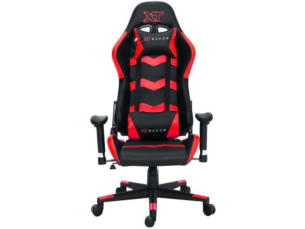 Cadeira Gamer XT Racer Reclinável – Preta e Vermelha Speed Series XTS140