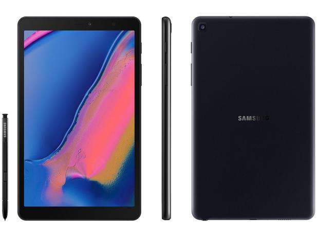 Tablet Samsung Galaxy TAB A S Pen P205 com Caneta – 32GB 8” 4G Wi-Fi Android 9.1 Octa Core Câm. 8MP