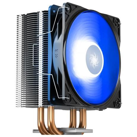Cooler P/ Processador DeepCool Intel/AMD GAMMAXX 400 V2 Blue 120mm PWM Fan Blue DP-MCH4-GMX400V2-BL