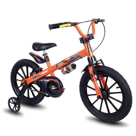 Bicicleta Infantil Nathor – Aro 16 Com Rodinhas Menino Extreme