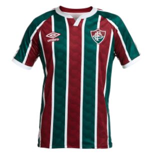 Camisa Fluminense I 20/21 s/n° Torcedor Umbro Masculina – Vinho+Verde