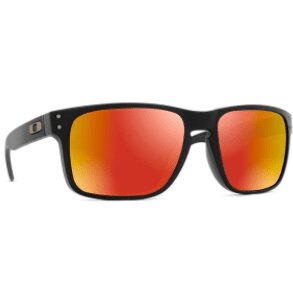 Óculos de Sol Oakley Holbrook Matte Prizm Polarizado Masculino – Preto+Cinza