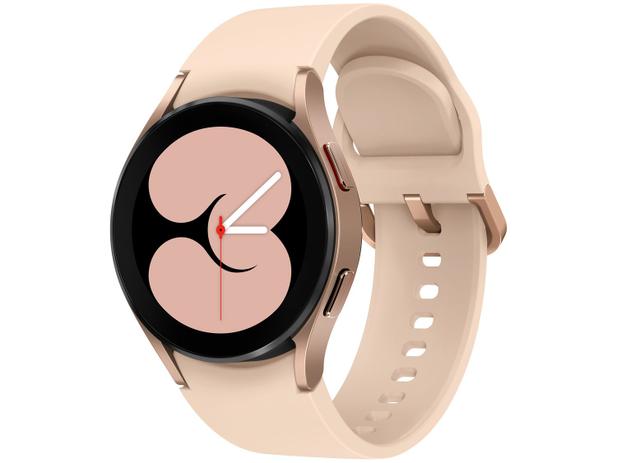 Smartwatch Samsung Galaxy Watch4 LTE Ouro Rosé – 40mm 16GB
