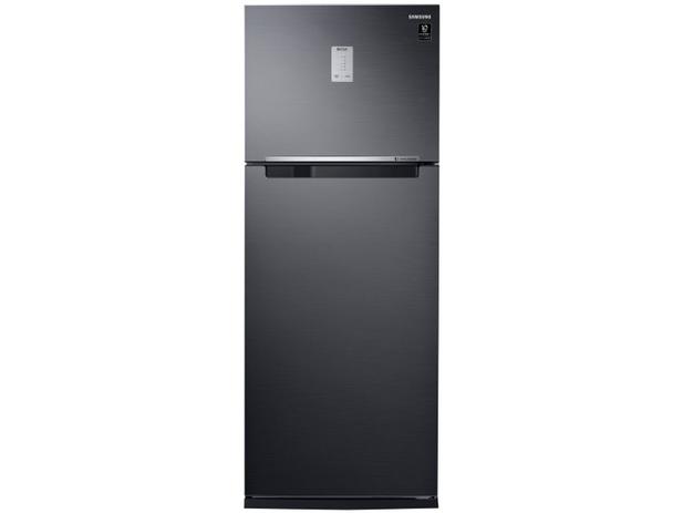 Geladeira/Refrigerador Samsung Frost Free Inverter – Duplex Black Look 460L PowerVolt Evolution RT46