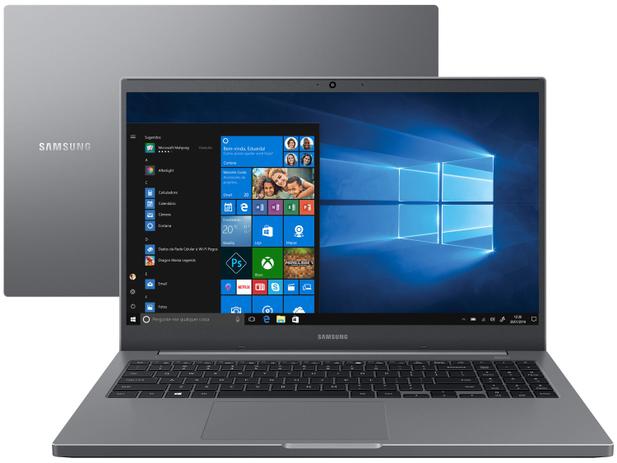 Notebook Samsung Book NP550XDA-KF2BR Intel Core i5 – 8GB 256GB SSD 15,6” Full HD Windows 10