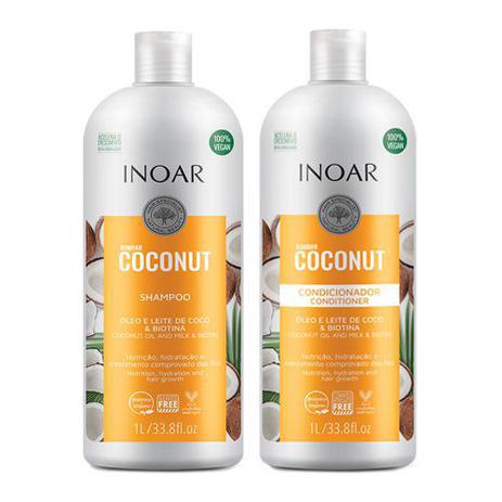 Kit Shampoo + Condicionador – Inoar Bombar Coconut