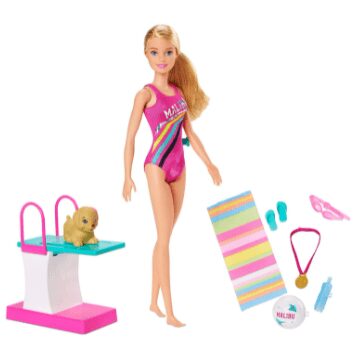 Barbie Nadadora, Mattel