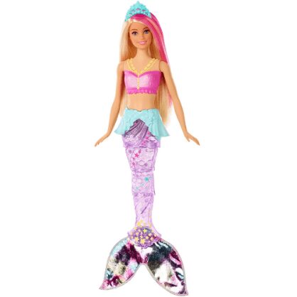 Boneca Barbie Mattel Sereia Brilhante GFL82