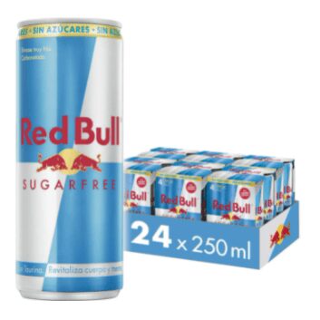 Energético, Red Bull, sem Açúcar, 250 Ml, Pacote de 24