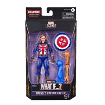Marvel Legends Series Figura de 15 cm e 2 peças Build-a-Figure – Captain Carter – F0331 – Hasbro