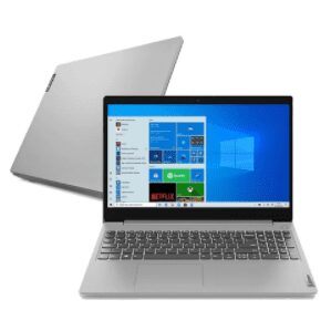 Notebook Lenovo Ultrafino Ideapad 3i Intel Core i3-10110U 4GB 1TB W10 15.6″ Prata