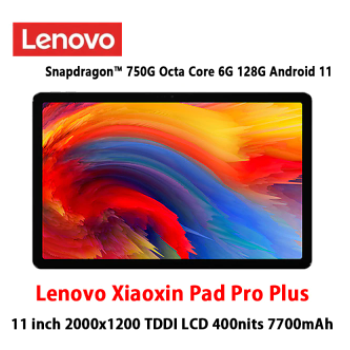 Tablet Lenovo XiaoXin PAD Plus 11′ 2K 6GB 128GB Snapdragon 750G Android 11