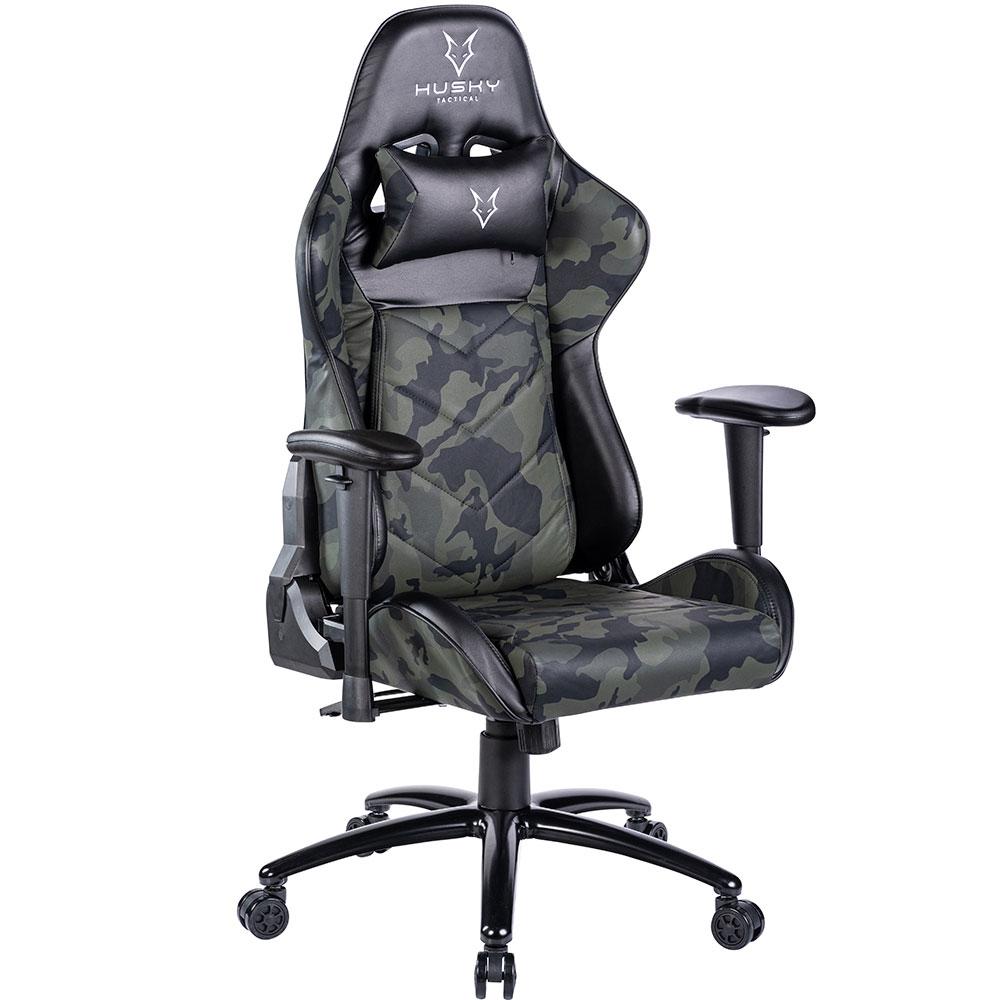 Cadeira Gamer Husky Tactical Camuflada – HTT-WL
